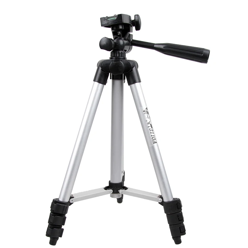 Tripod With 3 Way HeadTripod for Nikon Canon Sony iphone ipad pentax