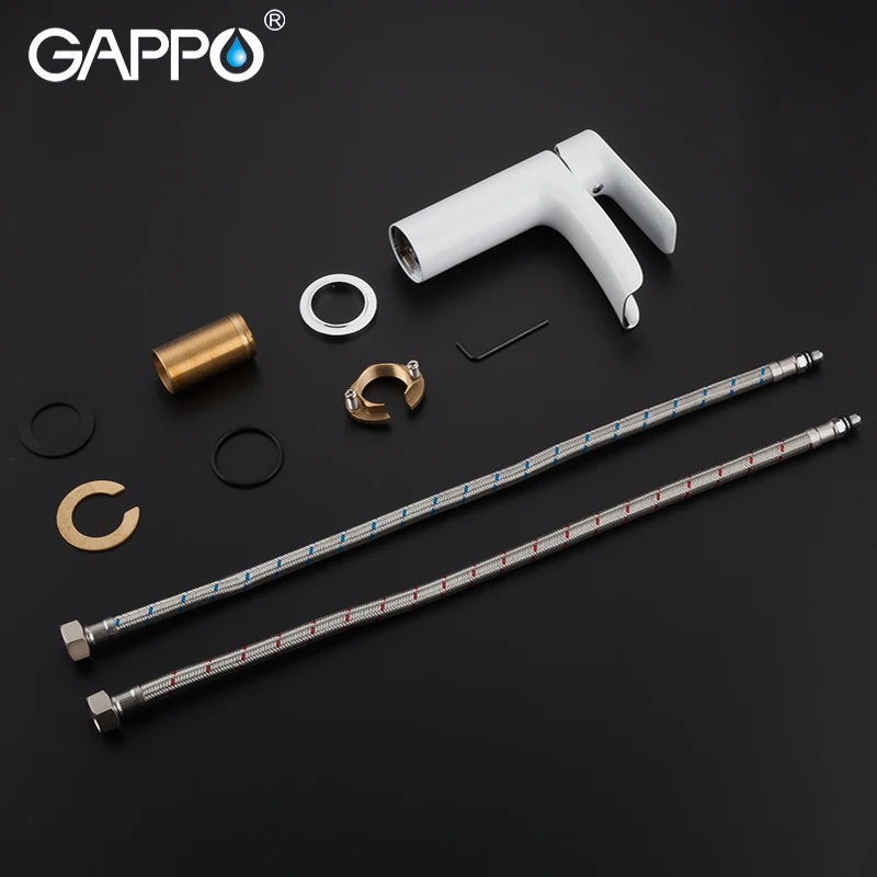 Смесители для ванны GAPPO белый кран ванной комнаты хромированный