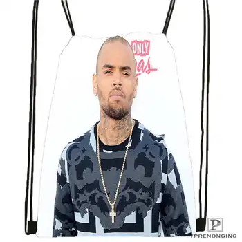 

Custom Chris-Brown-Royalty Drawstring Backpack Bag Cute Daypack Kids Satchel (Black Back) 31x40cm#180611-03-122