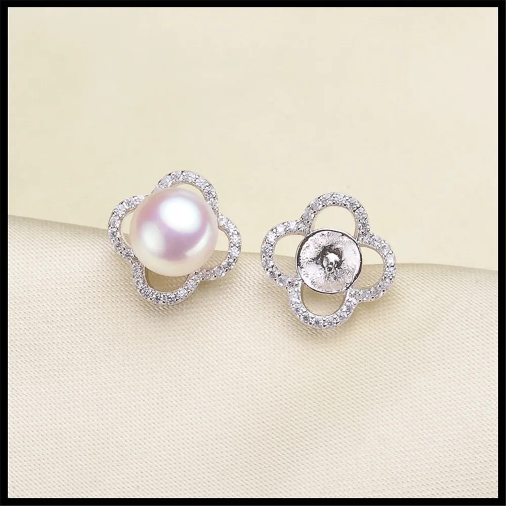 

Unique Design Hot Pearl Earrings Mountings, Drop Earrings Findings Settings Jewelry Parts Fittings Drop Earrings Accessories