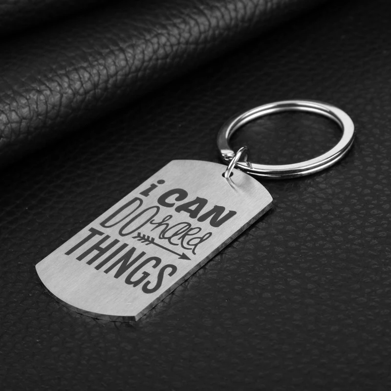 Dongsheng jewelry &quot что я могу сделать тяжелые вещи&quot брелки в виде Для мужчин женщин