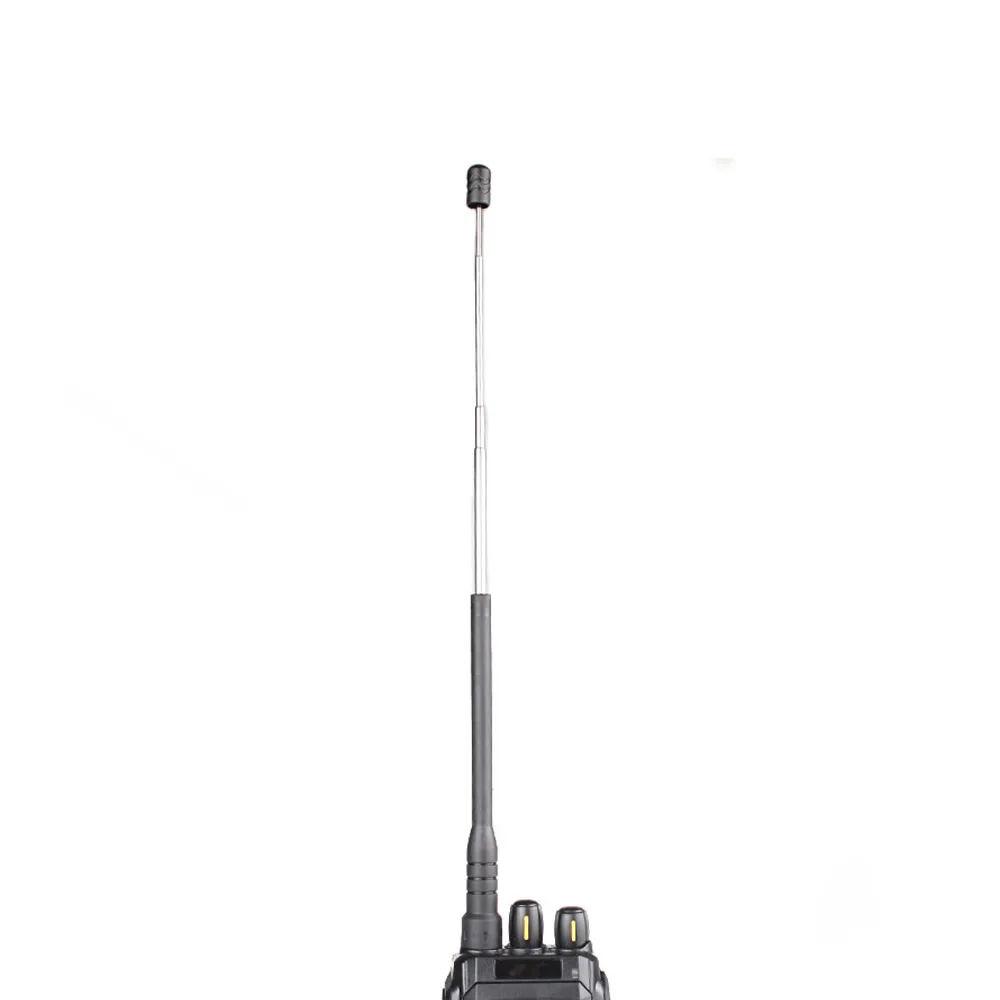 Телескопическая антенна усиления для Baofeng walkie talkie Двухдиапазонная UHF Для