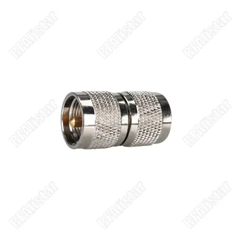 

30 Pieces PL259 Adapter UHF Male to Male Plug Straight Brass Connector For two way radio