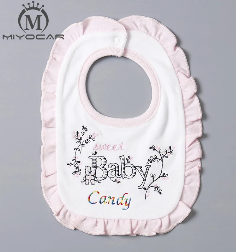 Miyocar персонализированные любое имя Белый шлем младенца Baby Bib элегантная шляпа хлопок принцесса комбинезон и шляпа Набор Baby Shower подарков