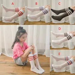 Летние кружевные сетчатые носки для малышей Хлопковые гольфы для новорожденных длинные носки для маленьких мальчиков и девочек Новые