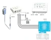 Alarma de Sensor de fugas de agua para casa inteligente, Detector de fugas de desbordamiento con válvula de 1/2 