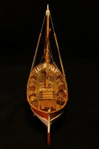 Масштаб 1/48 LEUDO модель корабля изысканный корабль лазерная резка древесины парусник детские образовательные игрушки