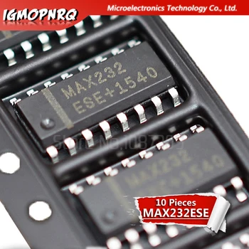 

10pcs MAX232ESE MAX232 ESE SOP-16 RS-232 Interface IC +5V-Powered, Multichannel RS-232 Drivers/Receivers new