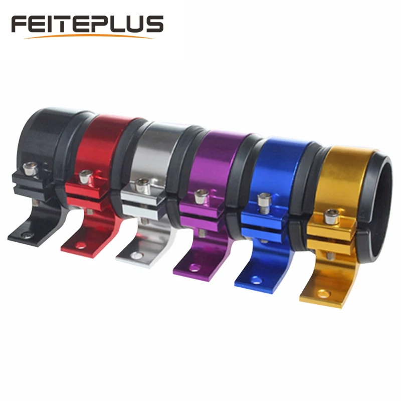 

Universal Aluminium 60mm Fuel Filter Clamp Fuel Pump Mounting Bracket Cradle Car Single Oil Filter Holder