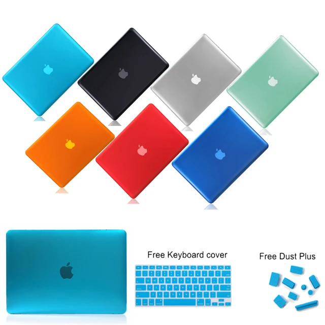 Crystal Coque For Macbook Pro 13 A1278 Case Hard PC Solid For Macbook Air Pro Retina 11 12 13 15 Laptop Keyboard Cover Dust Plug
