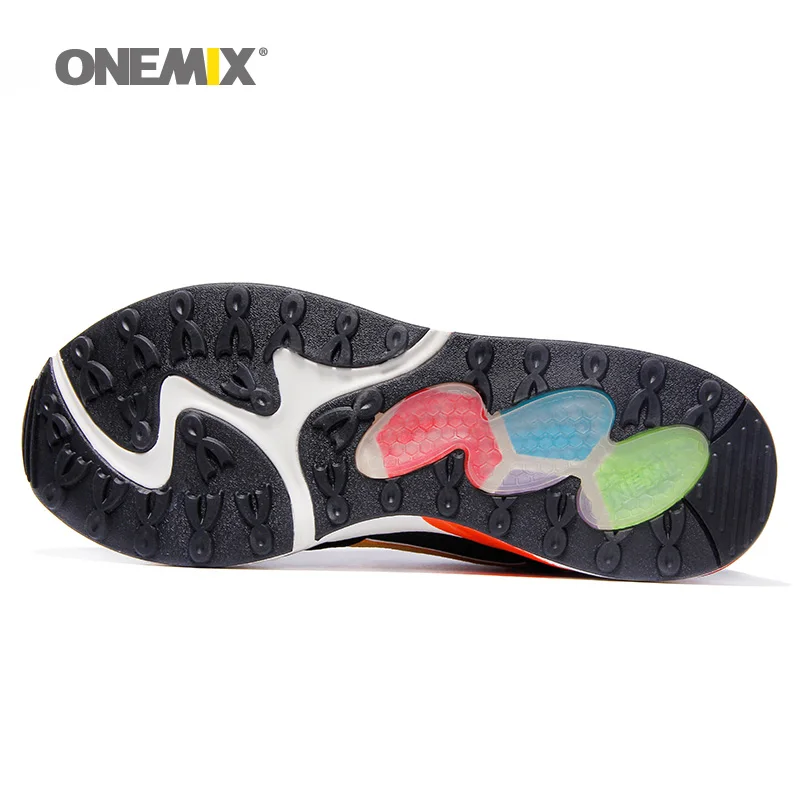 ONEMIX человек кроссовки для мужчин хороший Ретро тренд Кроссовки Zapatillas Спорт бег мужской Прогулки Спортивная обувь 5,0