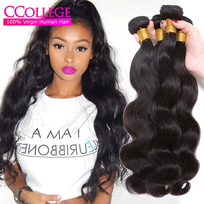 Brazilian Virgin Hair Body Wave 3 Pcs Ccollege Queen Hair Products Brazilian Body Wave Mink Brazilian Human Hair Weave Bundles