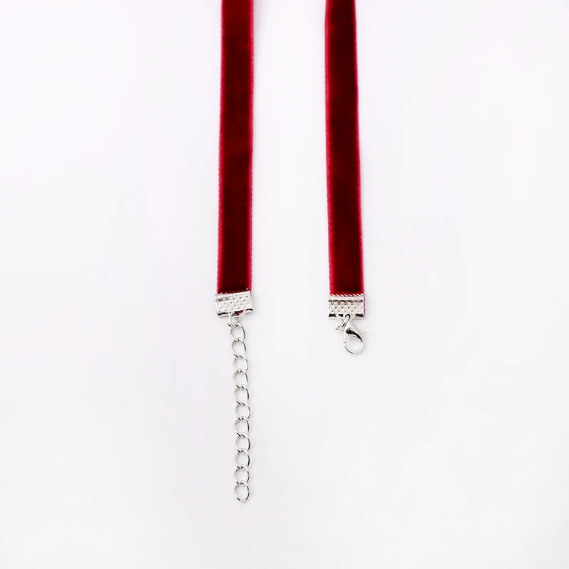 Ожерелье с красным бантом, колье, модное винтажное бархатное ожерелье с лентой для женщин и девочек, классические модные сексуальные ювелирные изделия с бантом CN43
