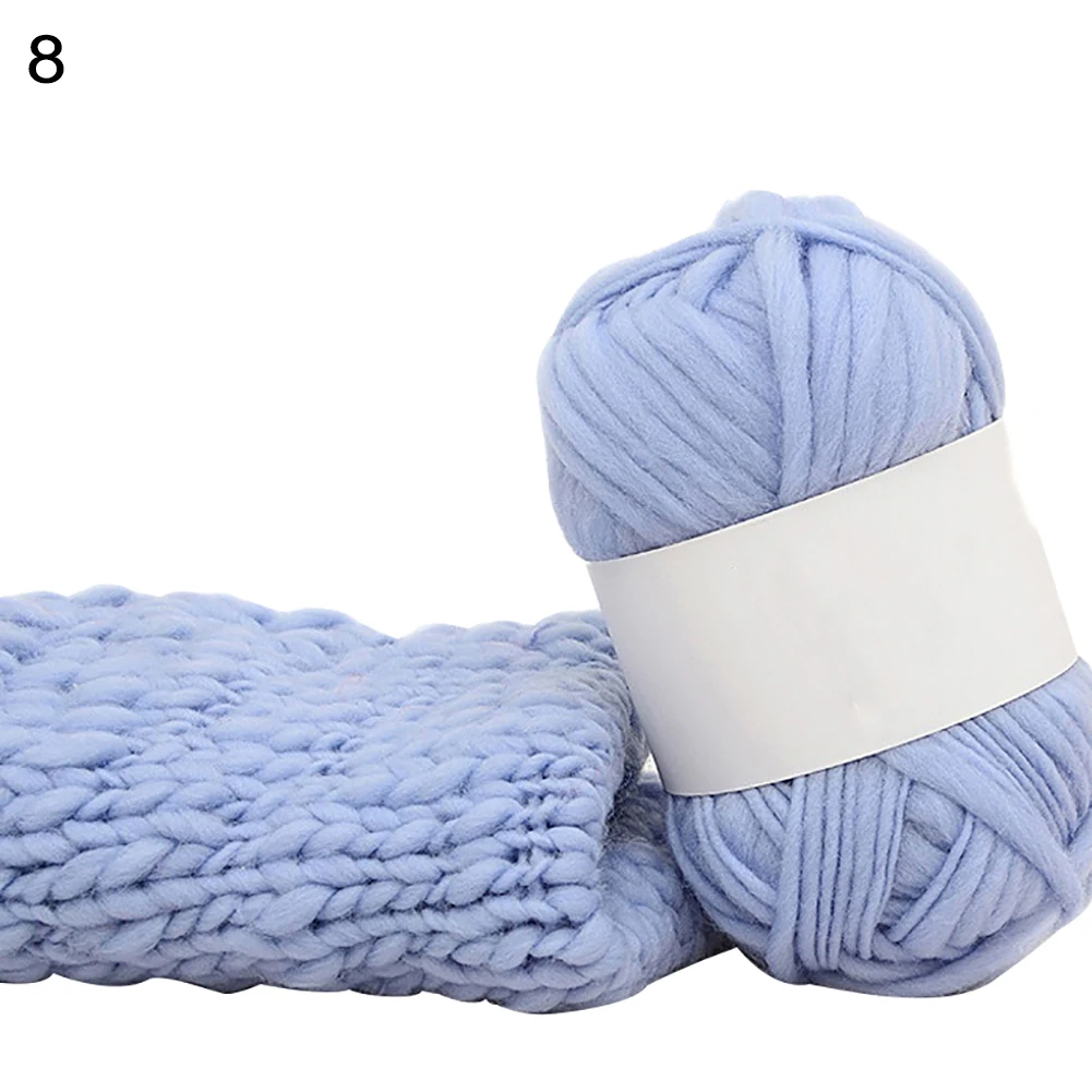 Неровная толщина вязание пряжи крючком шарф шапка шерсть пряжа DIY шитье одежды и ткань для ручного вязания пряжа поставки - Цвет: 8