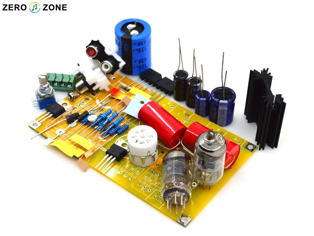 GZLOZONE DIY Hifi PRT 01A 6J1 трубный набор предусилителя/стерео вакуумные трубки