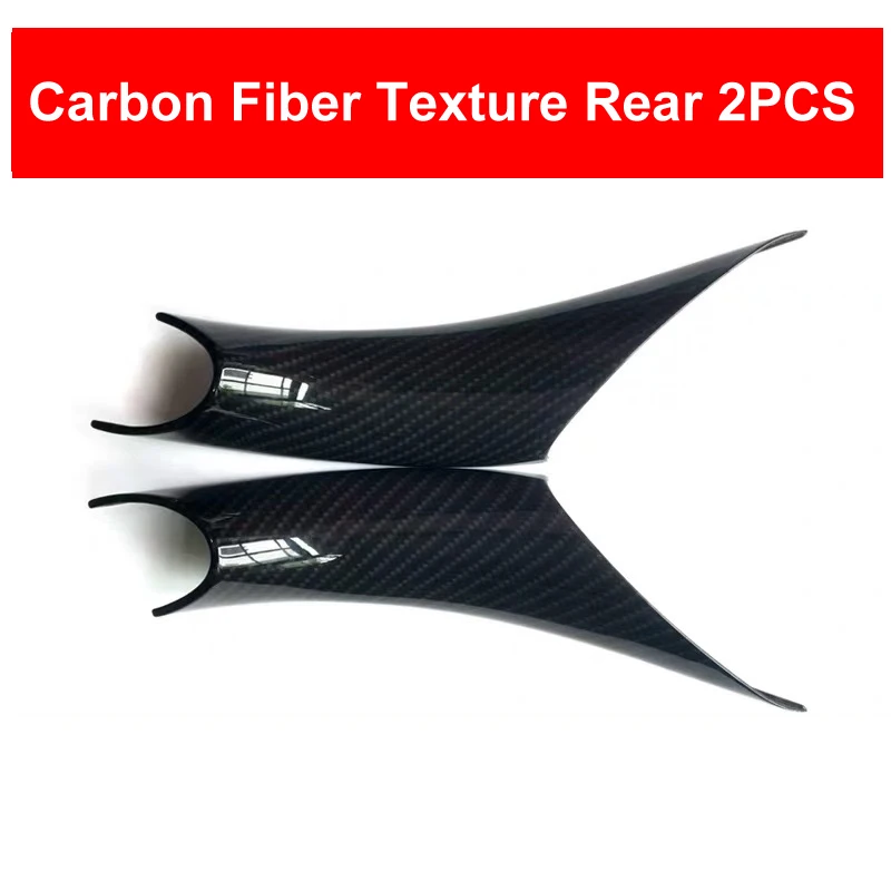Carbon Fiber  Texture Rear 2PCS