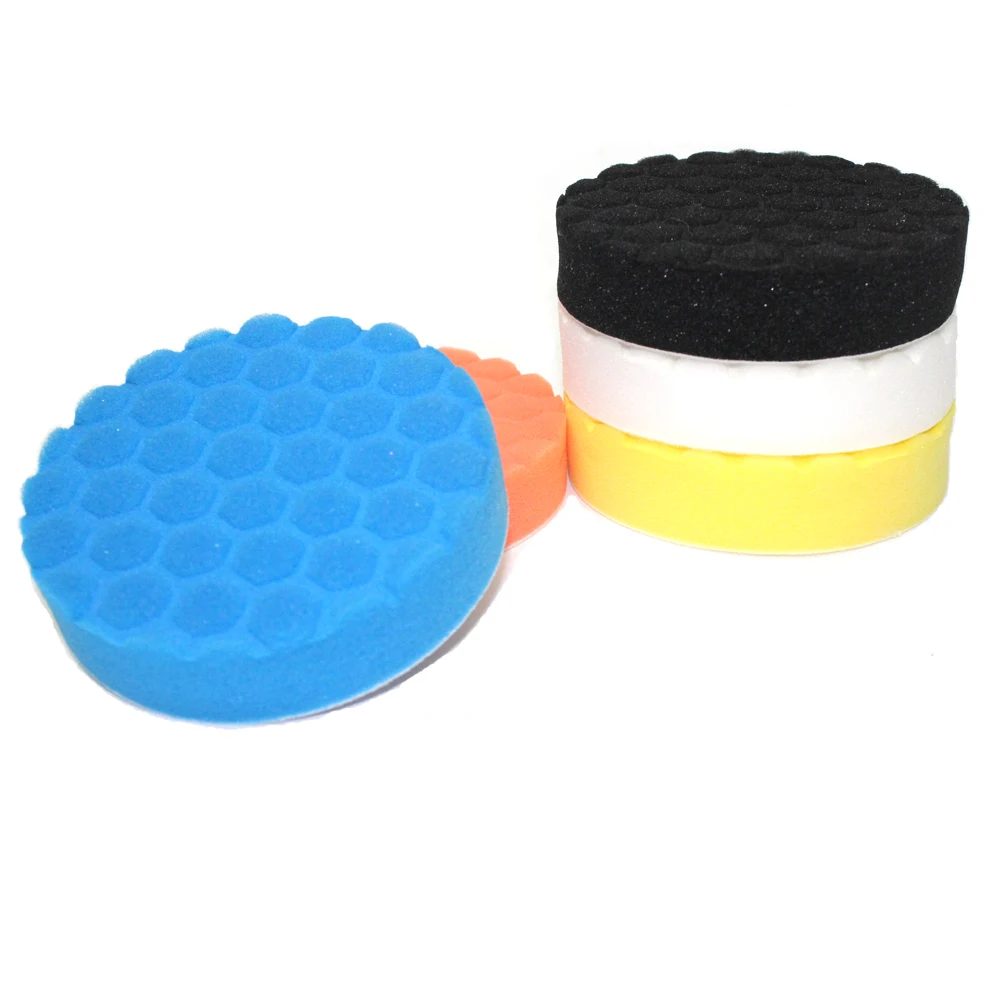 

5 Pcs 5 inch Professional Quality Mix Color Buffing Foam Sponge Polishing Pad Set For Car Polisher