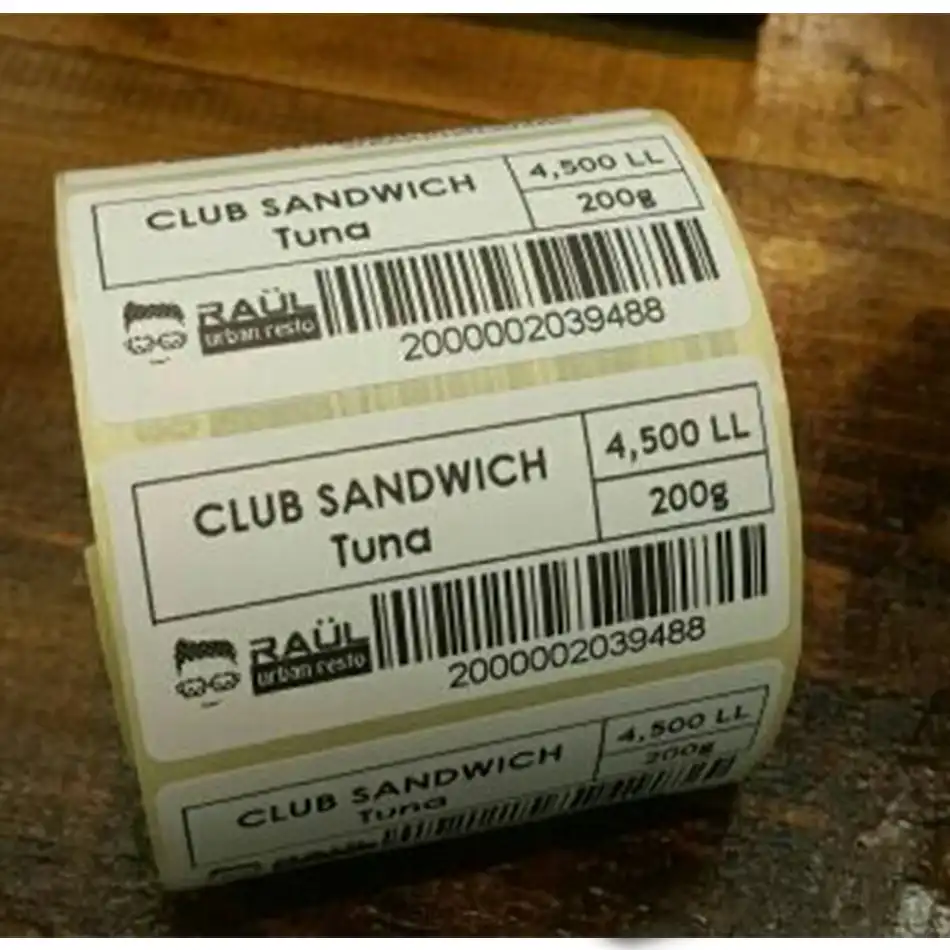 sandwich label printer