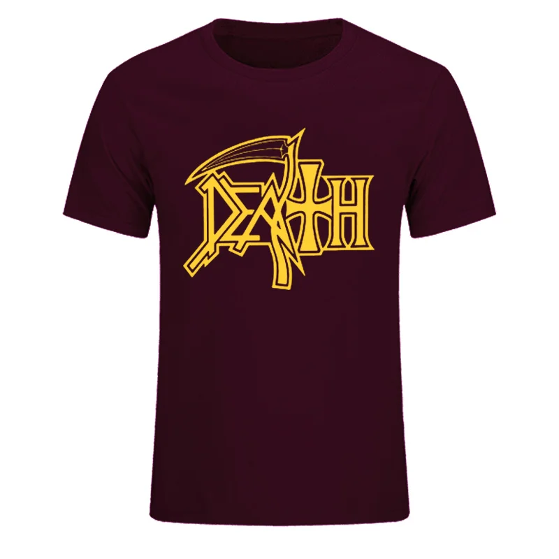 Новый 2019 DEATH ROCK BAND HEAVY METAL Для мужчин Повседневное с круглым вырезом Изделие из