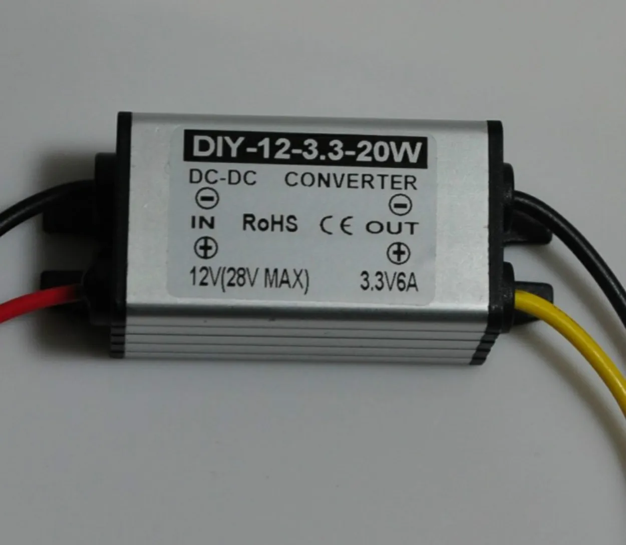 12V24V(6V-28V) Step Down 3.3V 6A 20W DC-DC Converter Buck Module Car Power Supply Adapter Voltage Regulator Waterproof 100PCS |
