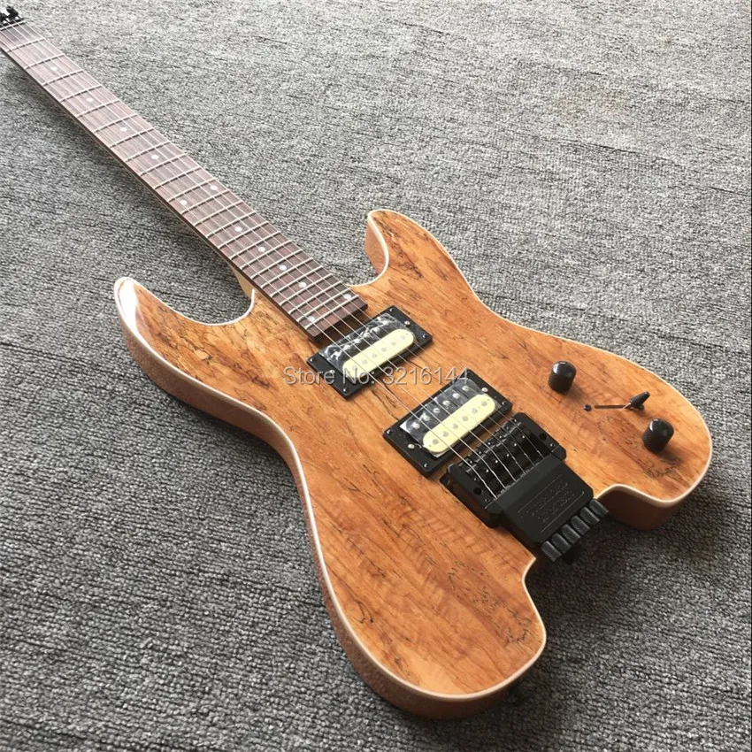 NEW Arriva!! Steinber Headless Electric Guitar, Portable Guitar, Nature