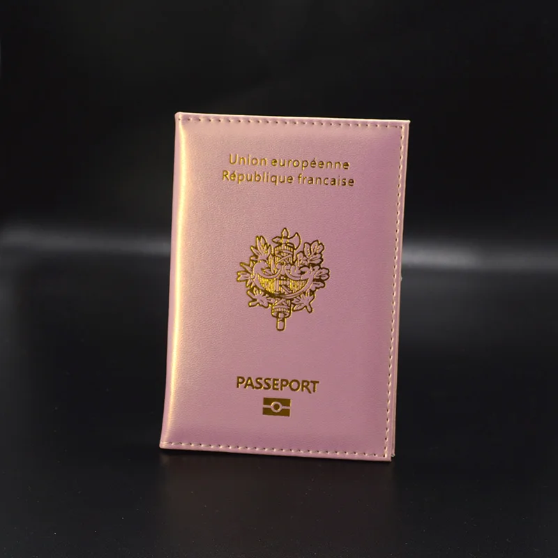 Buy Nice Soft Pu Leather French Women Passport Cover