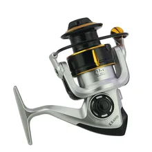 2000-7000 серии Спиннинг без Gap рыбалка колеса рыбалка катушка Шестерни снасти 5,2: 1 Скорость радио катушка