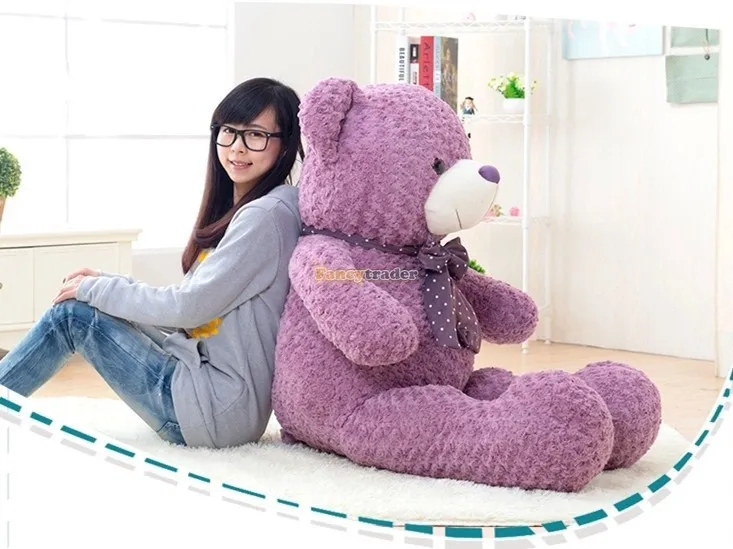 Fancytrader 63'' 160cm Big Giant Stuffed Plush Cute Teddy Bear, Valentine's Day Gift 4 Colors, FT90553 (11)