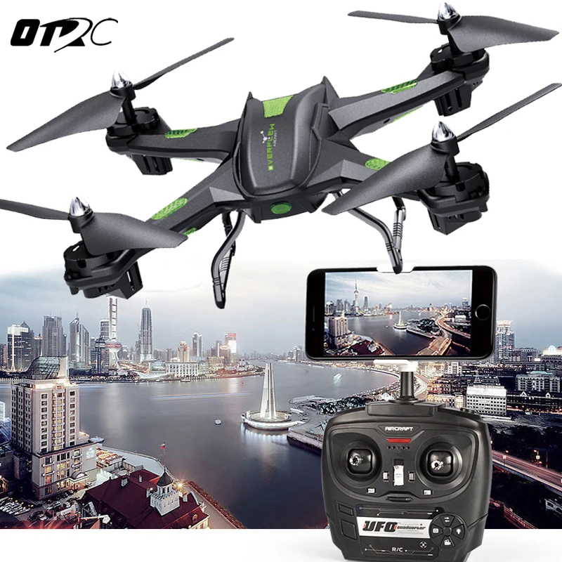Дрон OTRC RC S5 вертолет Радиоуправляемый квадрокоптер 2 4 ГГц 4CH 6 осей 2MP HD камера RTF