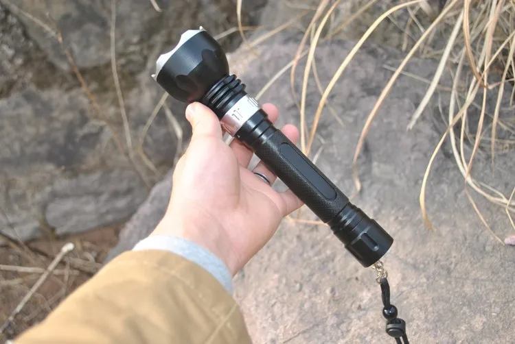 

Super biright led l2 powerfull diving torch waterproof lamp lantern underwater lighting for diving hunting