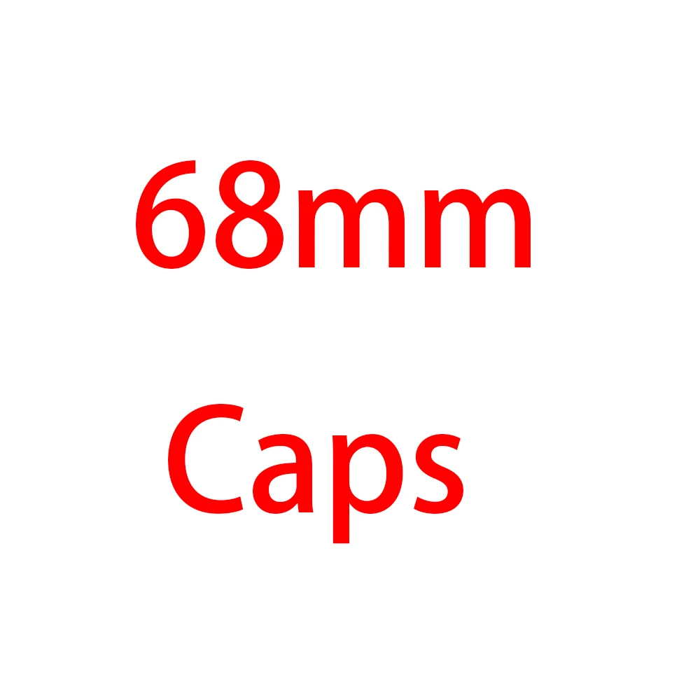 56 59 60 65 68 мм Автомобильная эмблема значок наклейка колпачки ступицы колеса для Mitsubishi Lancer L200 Outlander Pajero ASX крышка ступицы - Цвет: 68 mm Caps