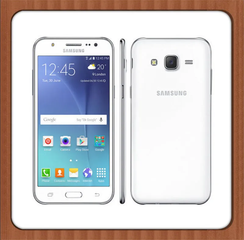 Samsung Galaxy J5 разблокированный GSM 4G LTE мобильный телефон Android четырехъядерный 5," 13 МП ram 1,5 Гб rom 8 Гб дропшиппинг - Цвет: White