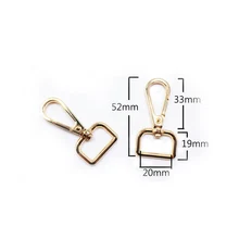 Purse Making Supplies And Get Free Shipping On Aliexpress Rongxiao Swivel Gold Finish Snap Hooks Lobster Claw Metal