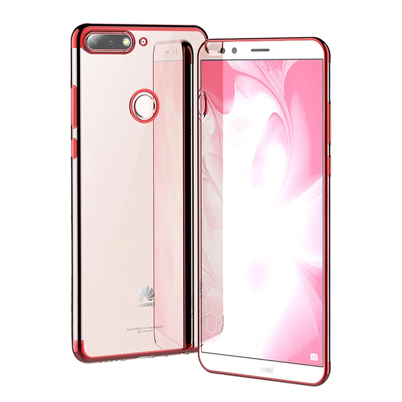 

For Huawei p Smart Case enjoy 7s Transparent TPU Soft for huawei honor 7a pro case enjoy 8E Case Coque Enjoy 8 Plus Cover #002
