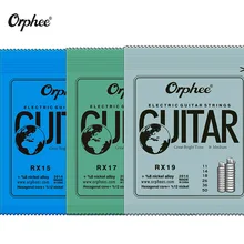 Orphee 6 шт./компл. Никель покрытием Сталь гитарные струны для Электрогитары с оригинальной розничной посылка Аксессуары для гитары