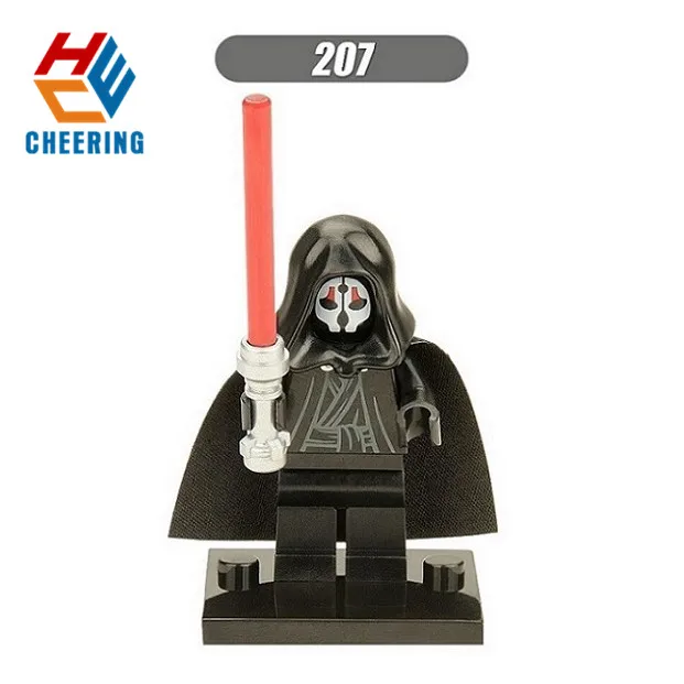 Одиночная строительных блоков космический The Force Awakens Chewbacca Kylo Ren Han Solo подарок фигурки Кирпичи игрушки для детей X0104 - Цвет: 207 Without Box