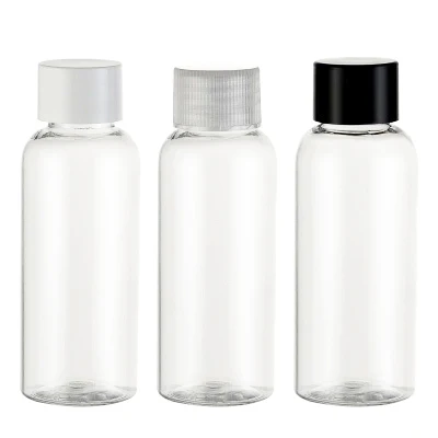

Plastic Screw Cap for clear Bottles Body Lotion Liquid Refillable Detergent Pet Makeup Storage Containers Cosmetic 50ml Bottles