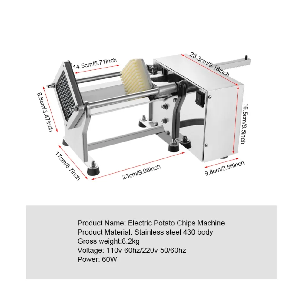  Multifunctio Potato Cutter Machine Spiral Cutting Machine Chips Machine Kitchen Accessories Cooking - 32950322923