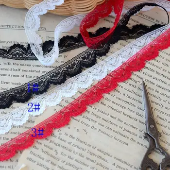 

hot sale Lace accessories Tri-color wave lace lace width 1.2 cm H1203