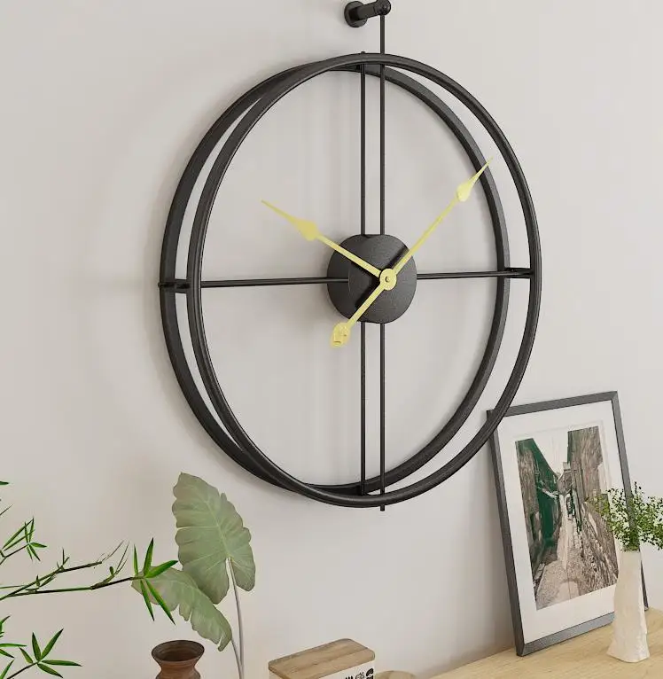 

Large Brief European Style Silent Wall Clock Modern Design For Home Office Decorative Hanging Wall Watch Clocks Hot Gift