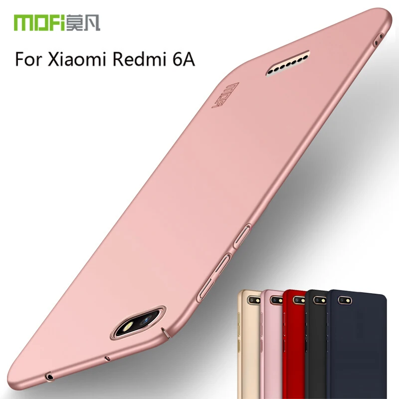 

For Xiaomi Redmi 6A case original back cover hard PC full protective phone case cover For Redmi 6A Cover Case