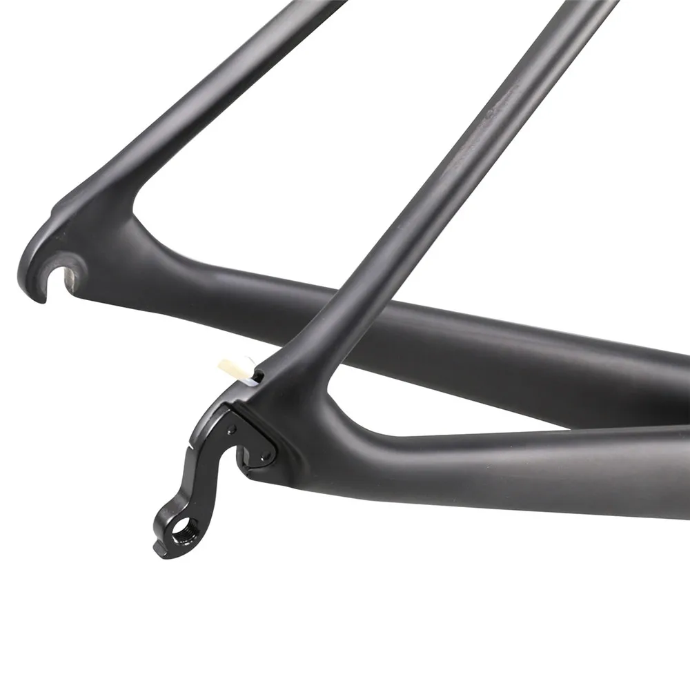 Cheap ICAN new arrival super light road bike suit 100x9mm front 135x9mm rear axle V brake frame with PF30 BB UD matt finished 4 Cheap ICAN new arrival super light road bike suit 100x9mm front 135x9mm rear axle V brake frame with PF30 BB UD matt finished 4