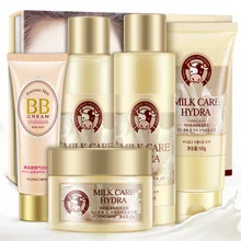 Bioaqua молочная питательное масло контроль очистка и увлажнение молочного тонера ВВ крем отбеливающий крем для кожи уход за кожей лица 5 шт. Se