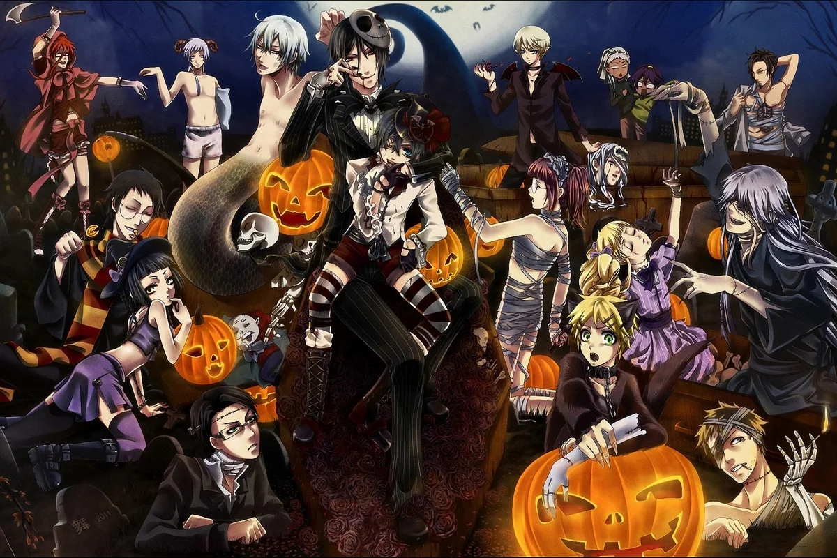 custom print fabric poster Halloween make-up PMC729 for wall art room decor home decoration (frame available) | Дом и сад