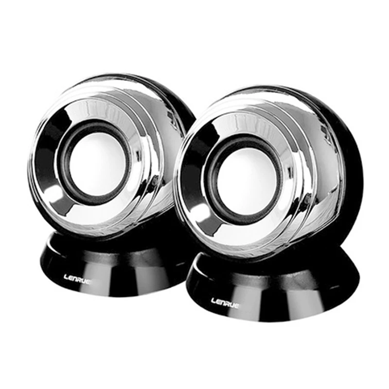 

New2018 Hot LEnRuE S33 laptop speakers wired usb speakers home office phones Virtual surround sound, line subwoofer,3D surround