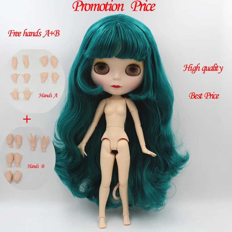 Акция Цена BJD шарнир 1-5 + AB DIY Обнаженная кукла Blyth подарок на день рождения для