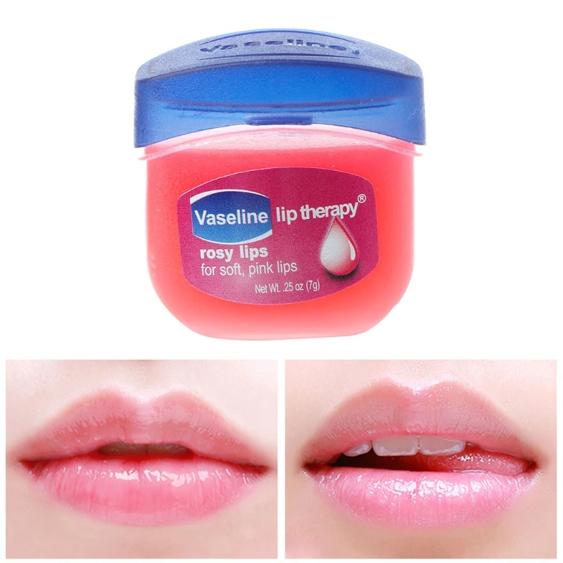 1 шт. Vaseline Новое поступление крем для губ с ароматом розы увлажняющий уход за кожей увлажняющий 7 г