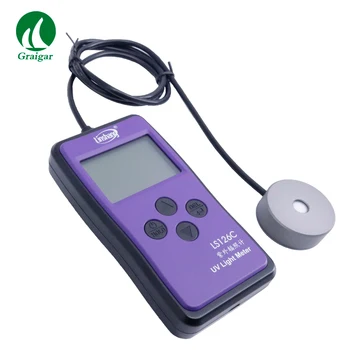 

LS126C Good quality Luminometer Digital UVC Light Meter Resolution: 0.1 uW/cm2 Measuring Range: 0-200000 uW/cm2