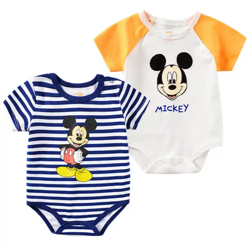 mickey mouse romper baby boy