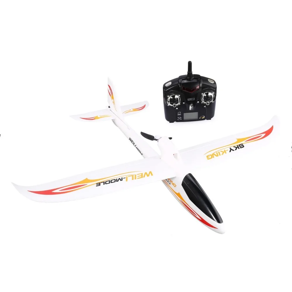 

RC Airplane Fixed Wing 2.4G Radio Control Plane 3 Channel RTF Foldable Propeller SKY-King Aircraft Kids Adult Drone Toys